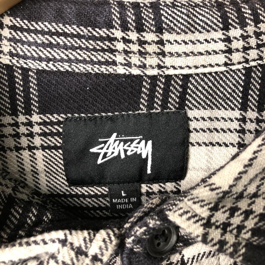 STUSSY ステューシー チェックシャツ XL フランネルシャツ i-apd02y22n01x1ee7.jpg