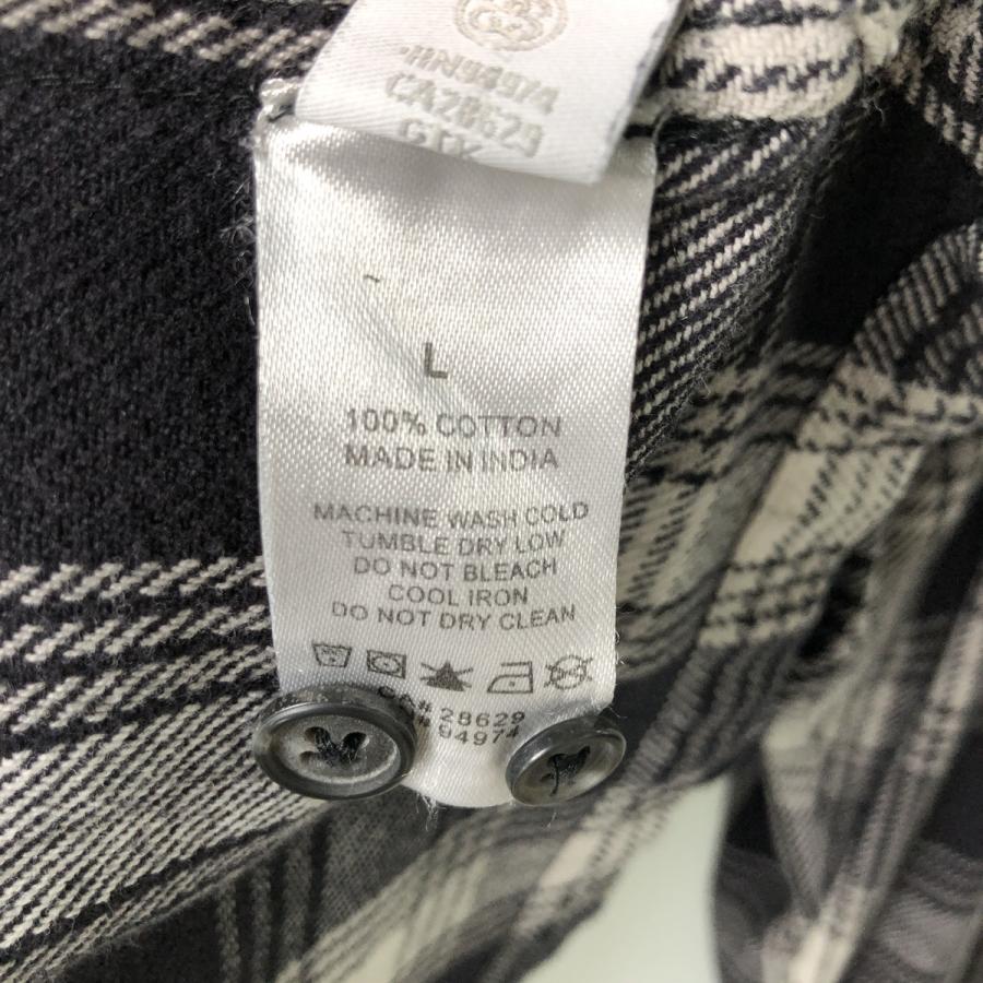 STUSSY（ステューシー） 古着 オンブレチェック 長袖 フランネル