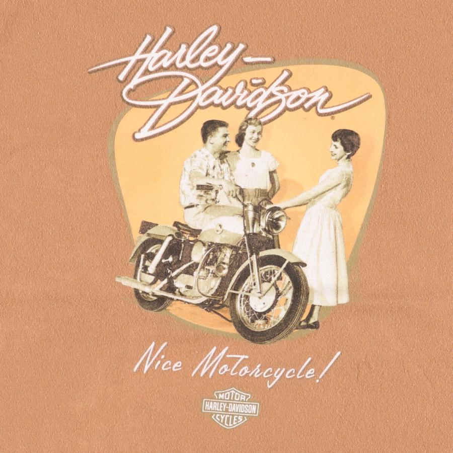 古着 ハーレーダビッドソン Harley-Davidson モーターサイクル バイクT