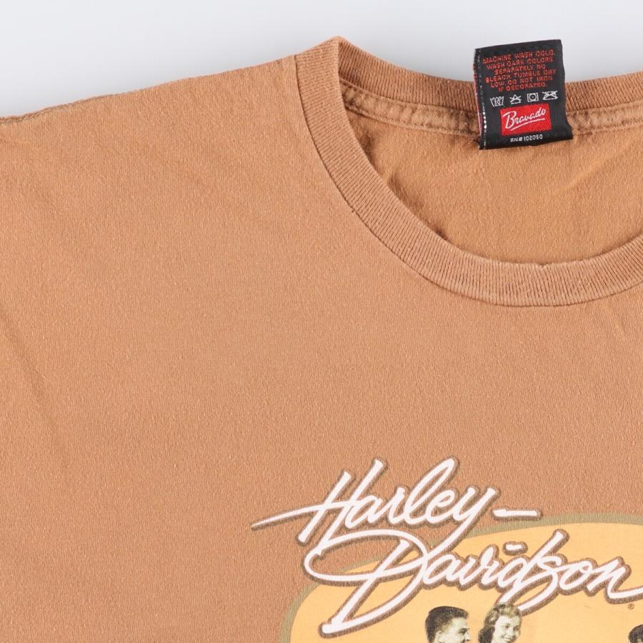 古着 ハーレーダビッドソン Harley-Davidson モーターサイクル バイクT