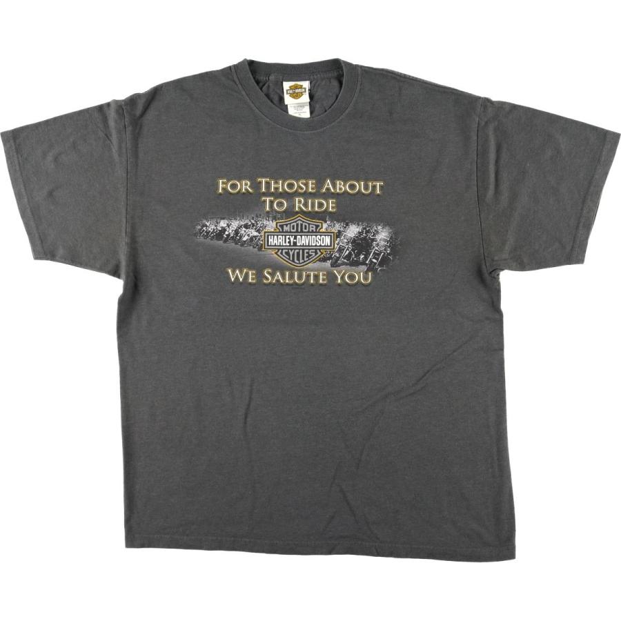 古着 ハーレーダビッドソン Harley-Davidson モーターサイクル バイクT  