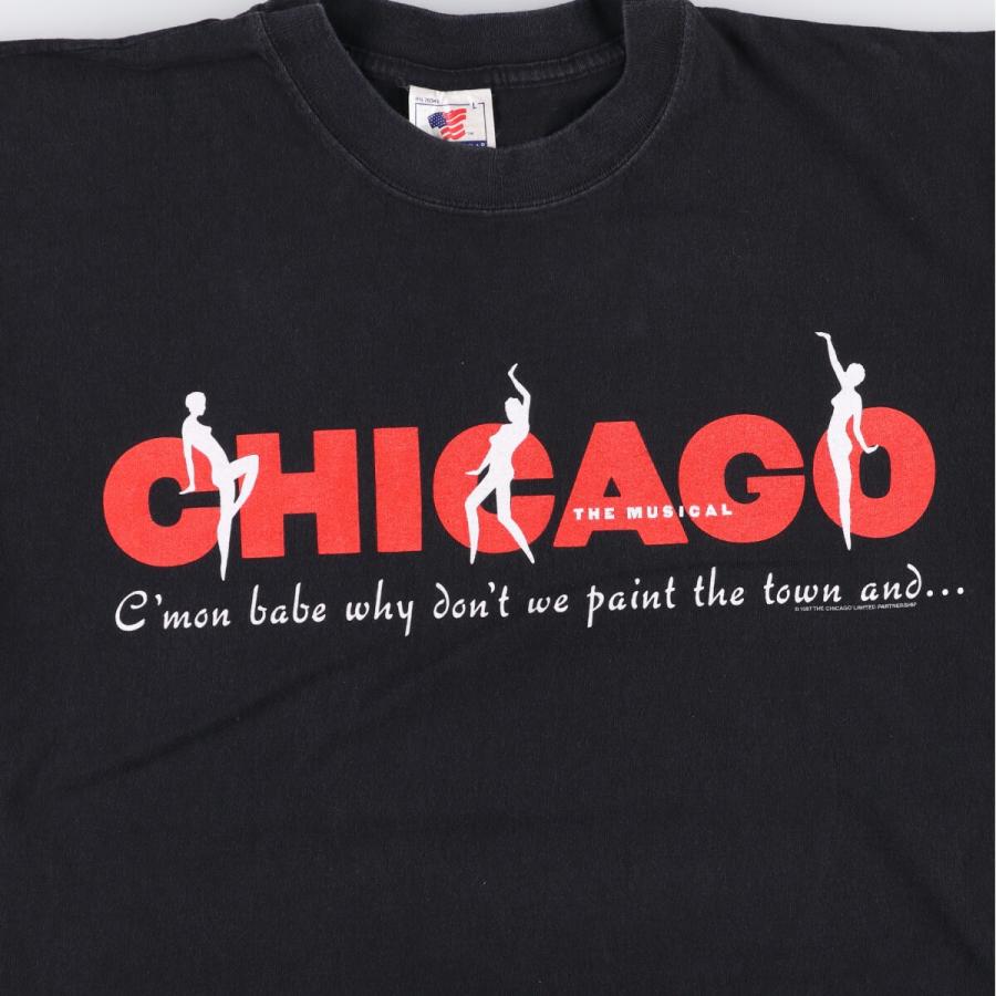 古着 90年代 T-AMERICA CHICAGO THE MUSICAL シカゴ ザ