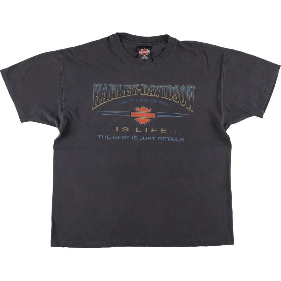 Harley Davidson Tシャツ XL ハーレーダビッドソン 90's