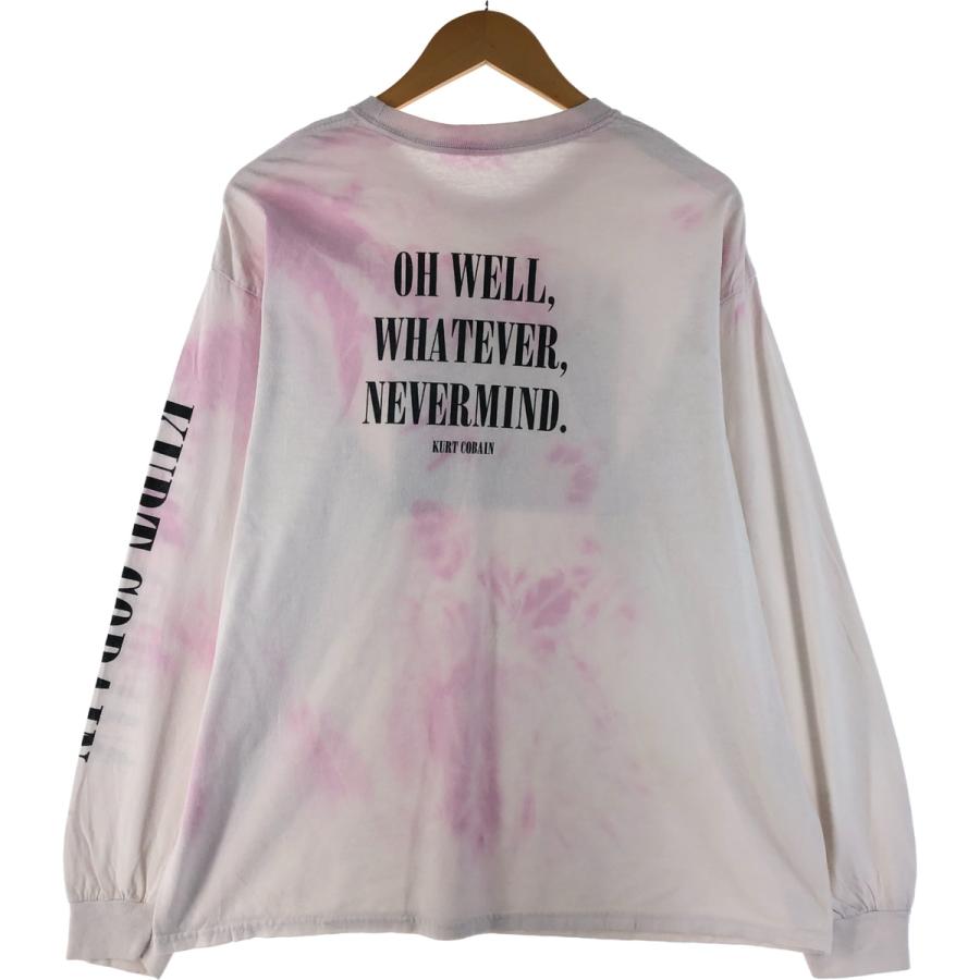 古着 NIRVANA ニルヴァ―ナ Kurt Cobain カートコバーン タイダイ柄 