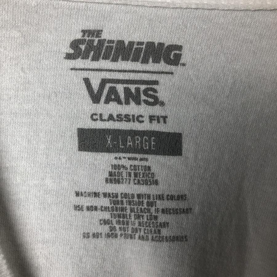 VANS シャイニング　ロングTシャツ　Lサイズ　ムービーT　古着　ホワイト VANS（ヴァンズ） 古着 バンズ VANS The Shining シャイニング ロングT