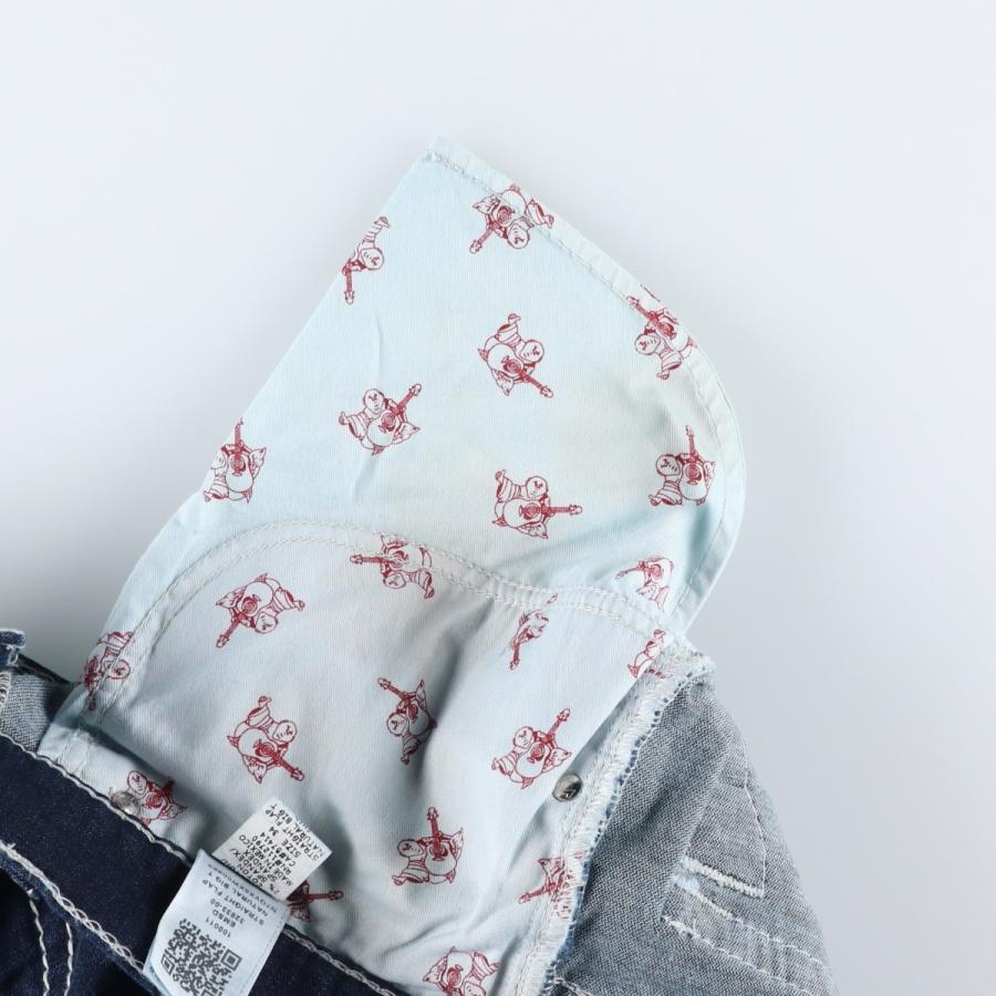 古着 トゥルーレリジョン TRUE RELIGION RICKY SUPER T 濃紺