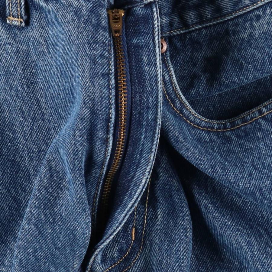 古着 ランズエンド LANDS' END テーパードデニムパンツ メンズw31相当