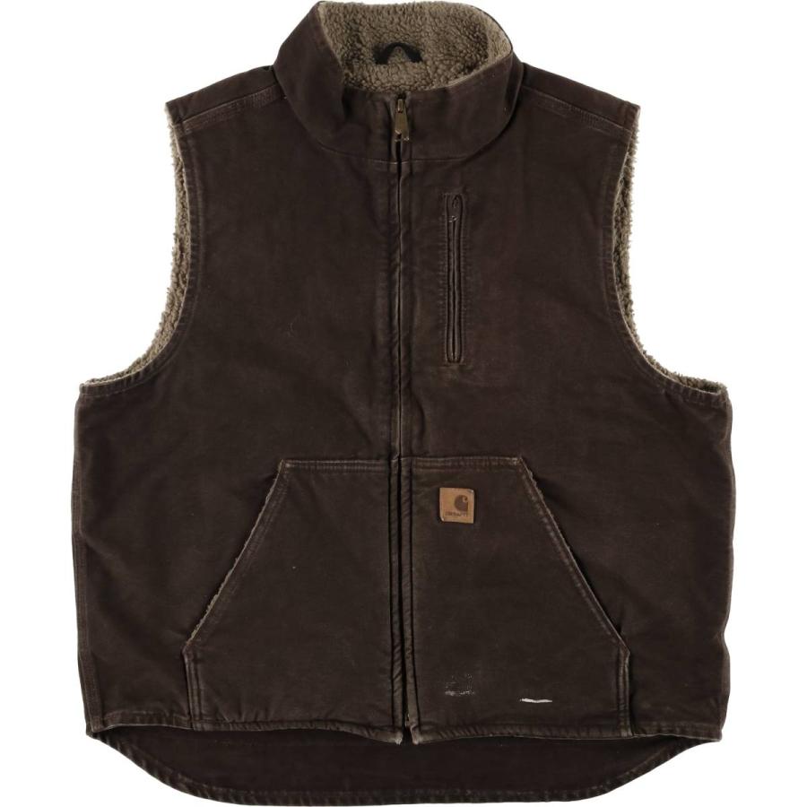 Carhartt 古着 カーハート ダックベスト メンズL相当 /eaa569097