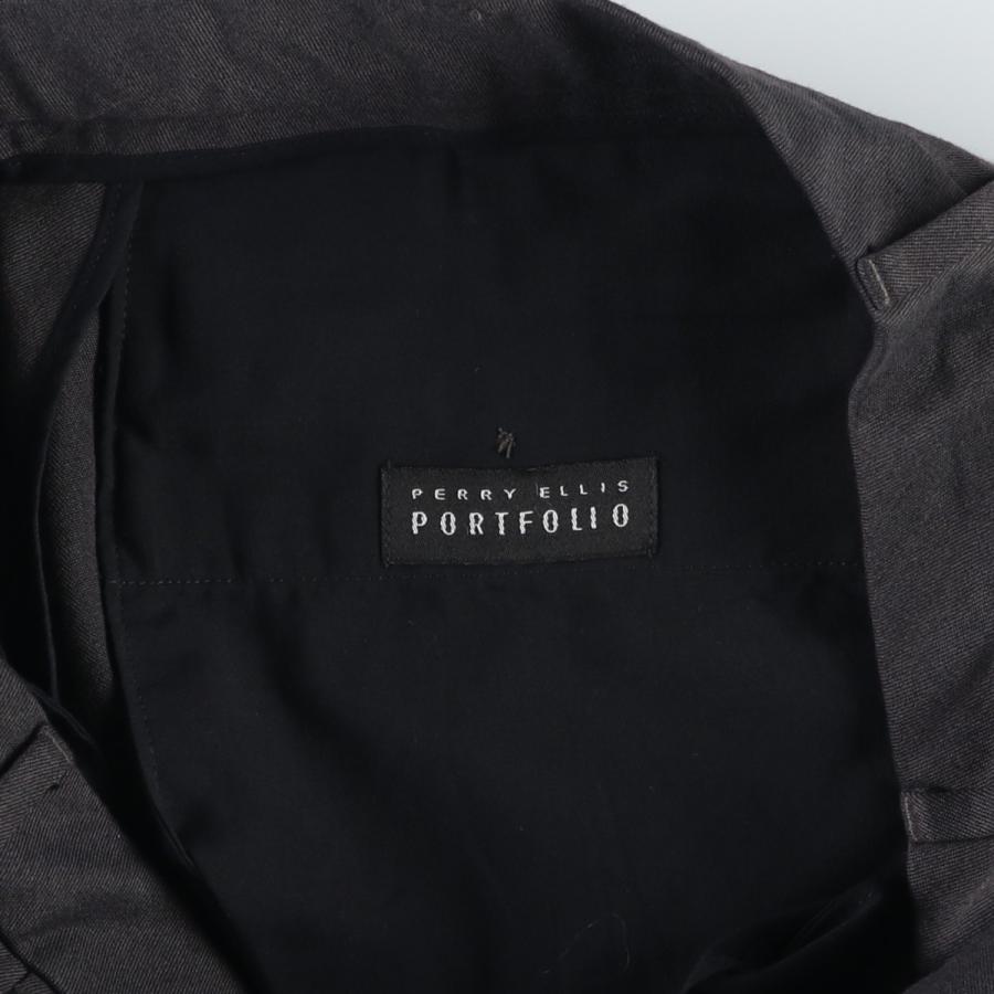 古着 ペリーエリス PERRY ELLIS PORTFOLIO ツータック スラックス