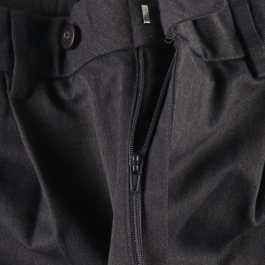 PERRY ELLIS PORTFOLIO スラックス ブラック 古着 ペリーエリス PERRY ELLIS PORTFOLIO ツータック スラックス