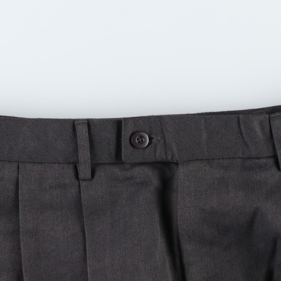 古着 ペリーエリス PERRY ELLIS PORTFOLIO ツータック スラックス