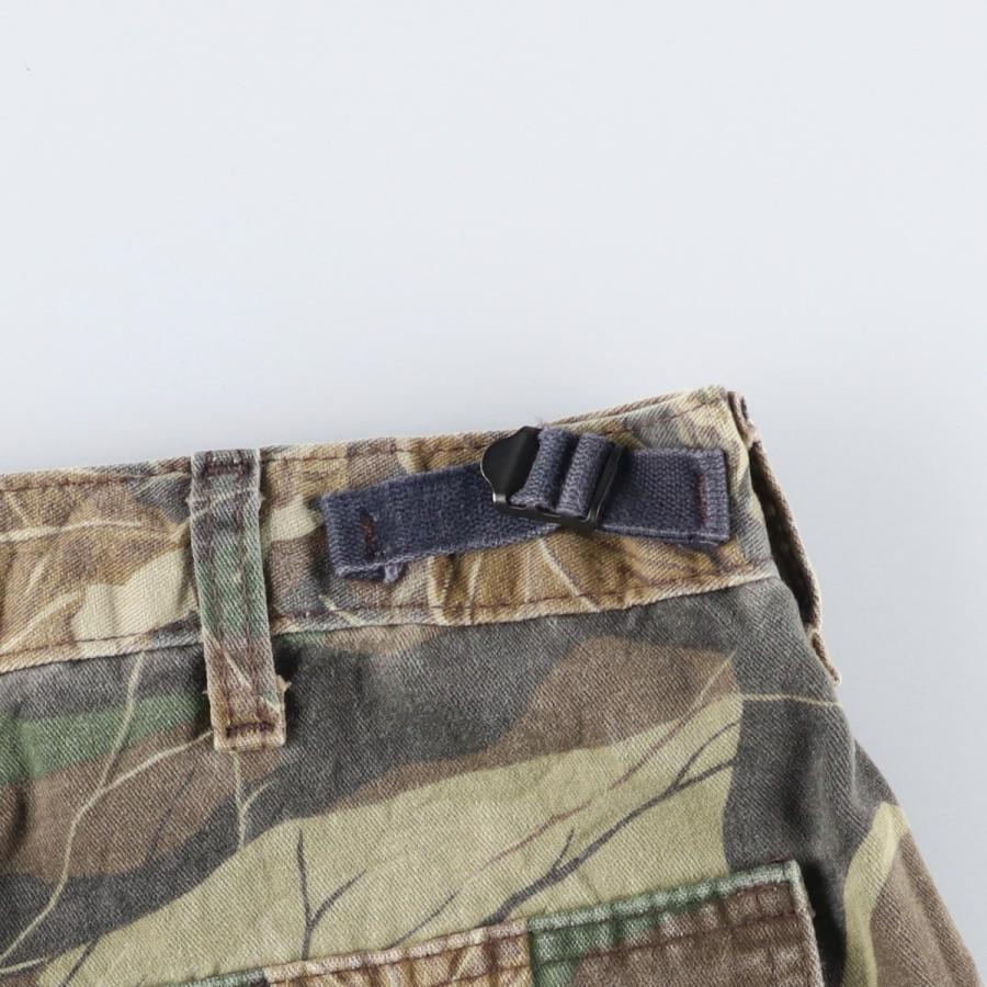 古着 COMMANDER 迷彩柄 リアルツリーカモ ミリタリー カーゴパンツ USA