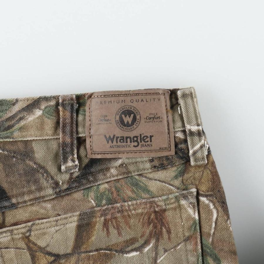 Wrangler（ラングラー） 古着 迷彩柄 リアルツリーカモ テーパード