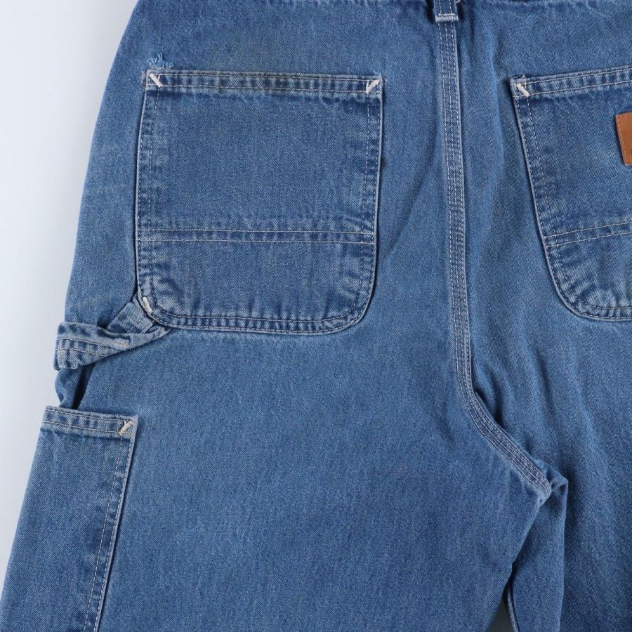 古着 カーハート Carhartt Dungaree Fit デニムペインターパンツ メンズw30相当/eaa569547 Carhartt（カーハート） 古着 Carhartt Dungaree Fit デニムペインター