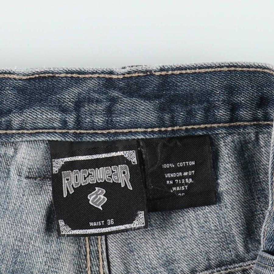 古着 90~00年代 ロカウェア ROCA WEAR テーパードデニムパンツ メンズ