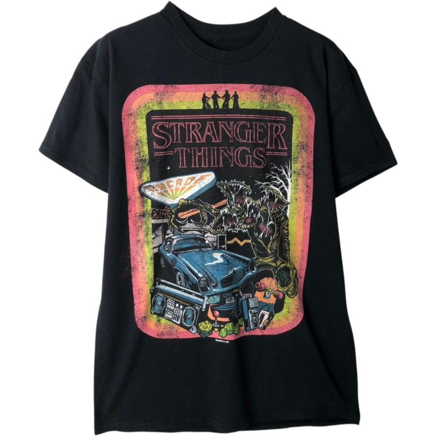 希少 STRANGERTHINGS ストレンジャーシングス Tシャツ ムービーT 古着 STRANGER THINGS ストレンジャーシングス 映画 ムービーTシャツ