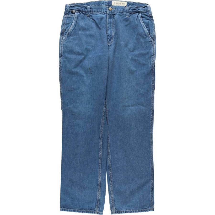 古着 カーハート Carhartt FRシリーズ デニムペインターパンツ メンズw37相当/eaa569734 Carhartt（カーハート） 古着 Carhartt FRシリーズ デニムペインター