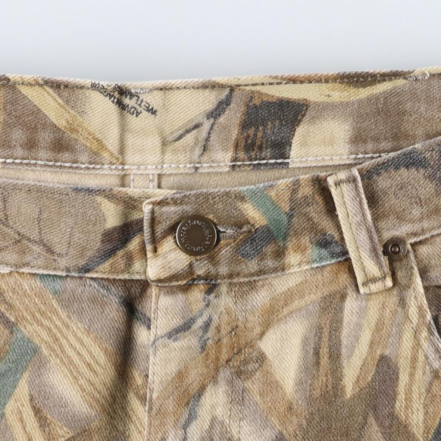 Wrangler（ラングラー） 古着 迷彩柄 リアルツリーカモ ダブルニー 