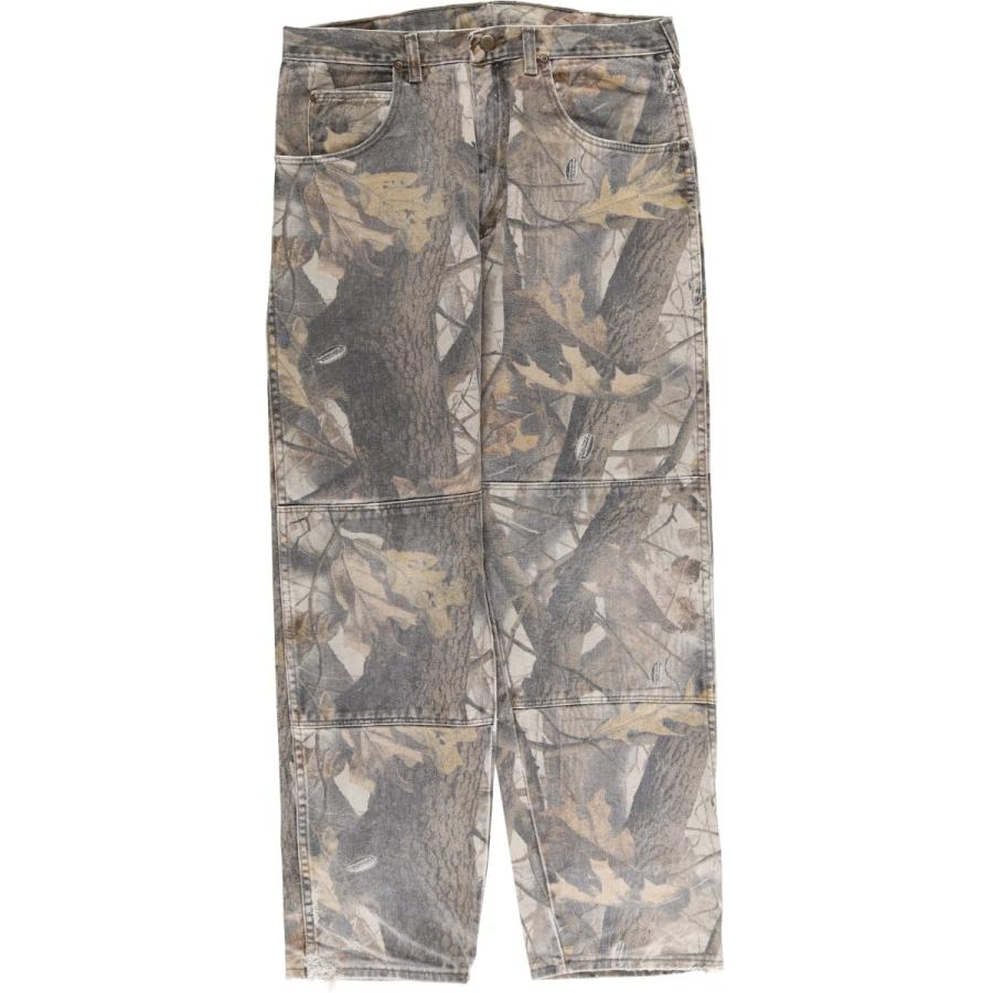 Wrangler（ラングラー） 古着 迷彩柄 リアルツリーカモ ダブルニー 