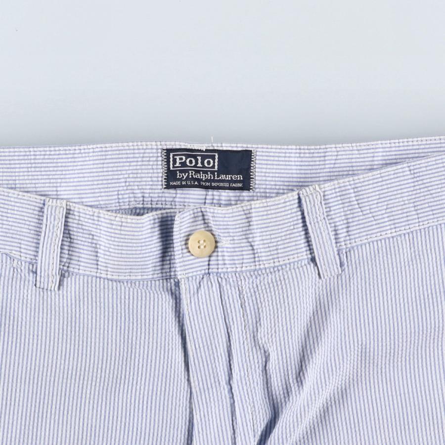 古着 90年代 ラルフローレン POLO by Ralph Lauren シアサッカー