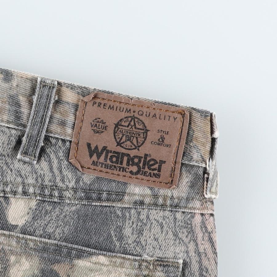 Wrangler（ラングラー） 古着 迷彩柄 リアルツリーカモ ダブルニー
