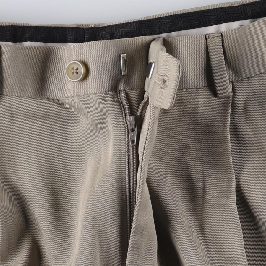 古着 ペリーエリス PERRY ELLIS PORTFOLIO ツータック スラックス