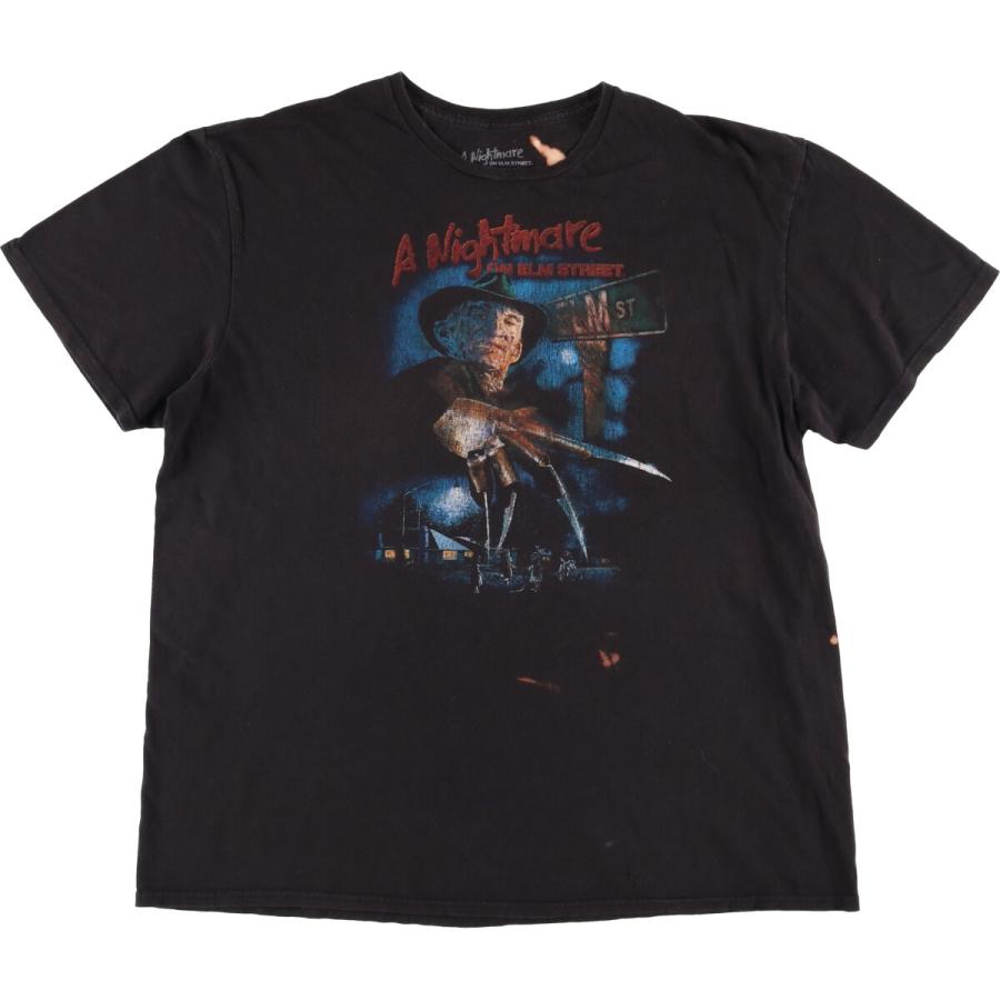 古着 A Nightmare ON ELM STREET エルム街の悪夢 映画 ムービーTシャツ