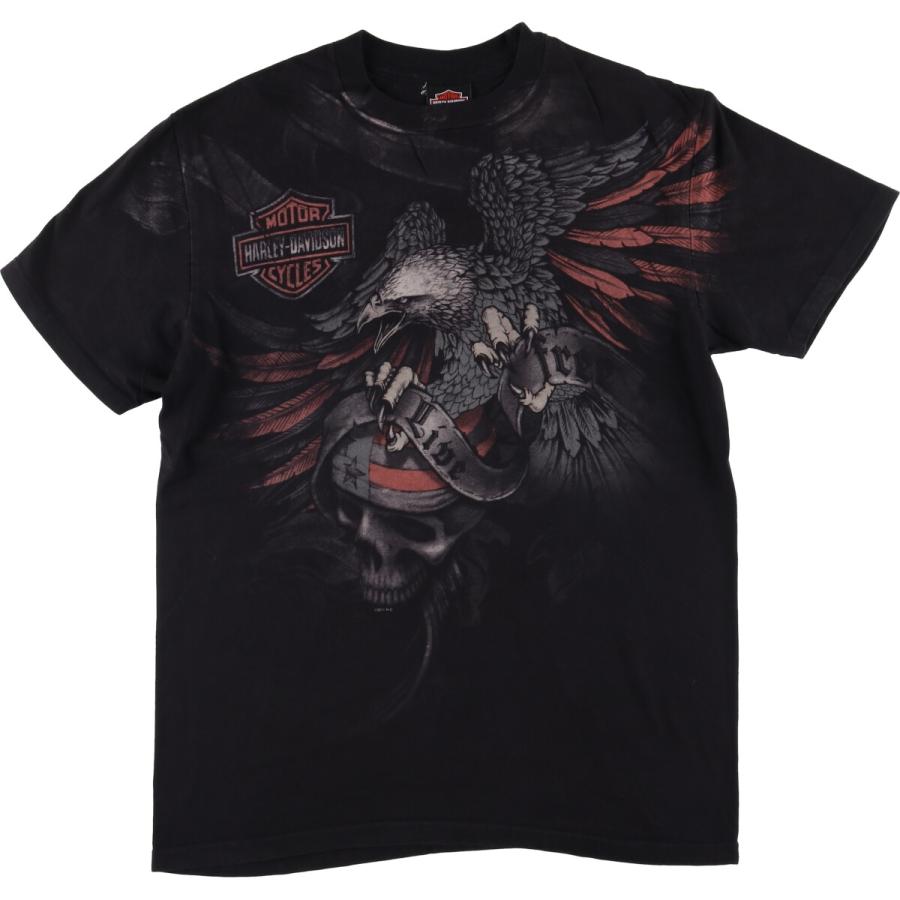 Harley-Davidson Tシャツ イーグル　ファイアー　00s USA Harley-Davidson Tシャツ イーグル ファイアー 00s USA