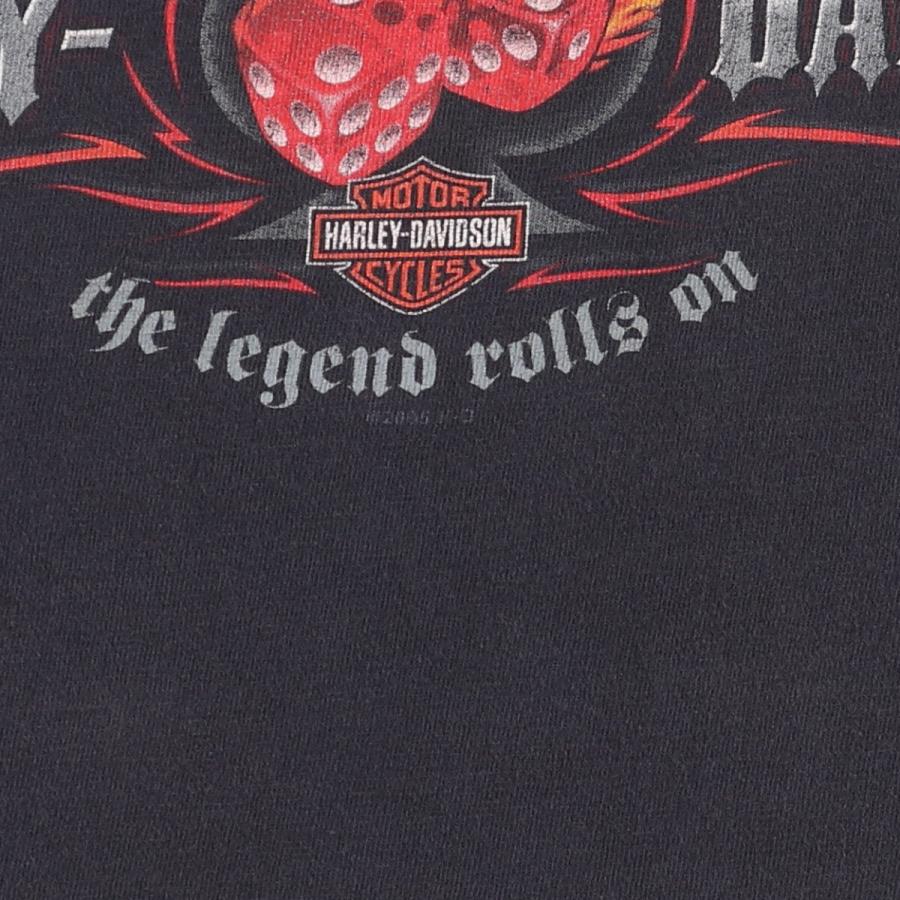 古着 00年代 Harley-Davidson 鷲柄 イーグル柄 ファイヤーパターン  