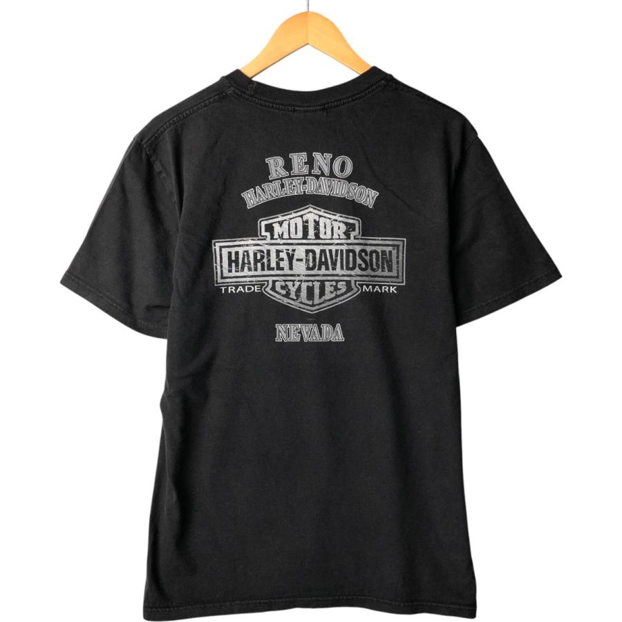 00's ハーレー 星条旗イーグル 半袖Tシャツ HARLEY DAVIDSON 80s HARLEY-DAVIDSON ハーレー ダビッドソン イーグル 星条旗 T