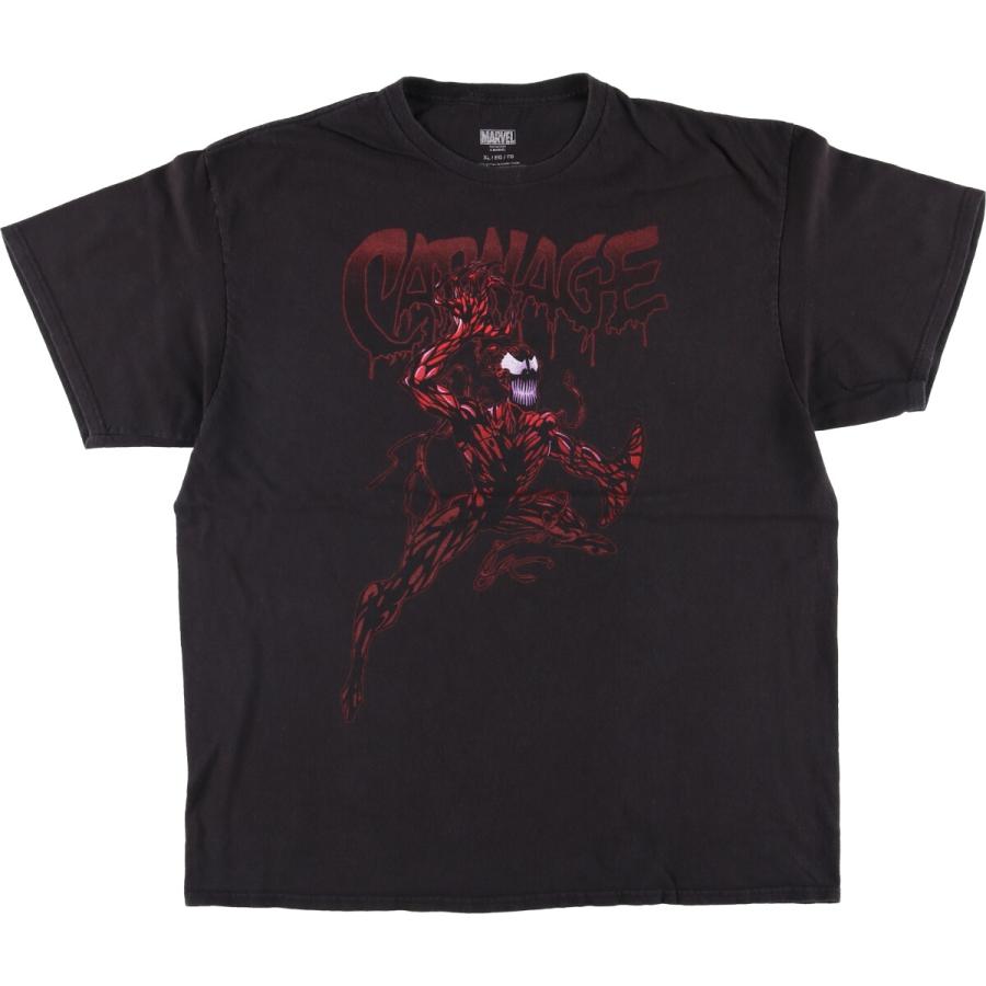 古着 マーベル MARVEL CARNAGE カーネイジ キャラクタープリントT 