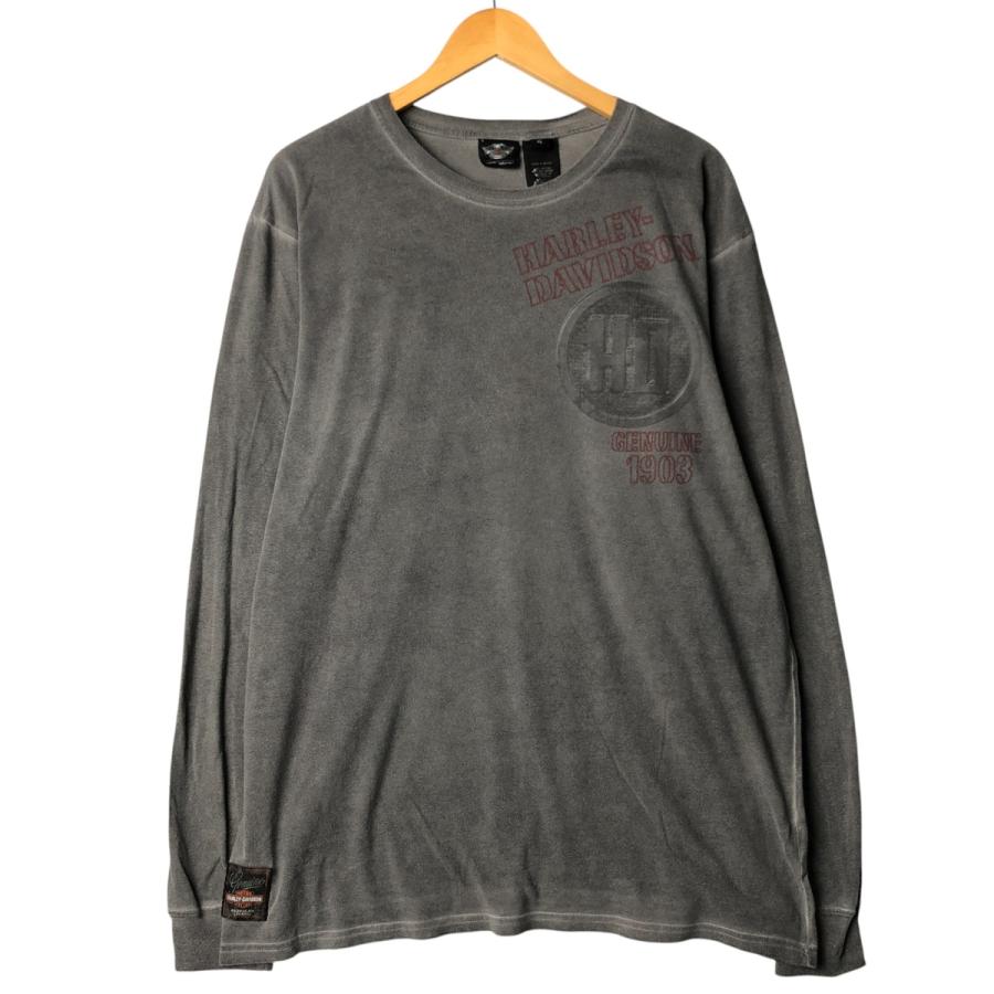 希少美品！！【HARLEY-DAVIDSON ハーレーダビッドソン】ロンT XL 古着 ハーレーダビッドソン Harley-Davidson ロングTシャツ ロン