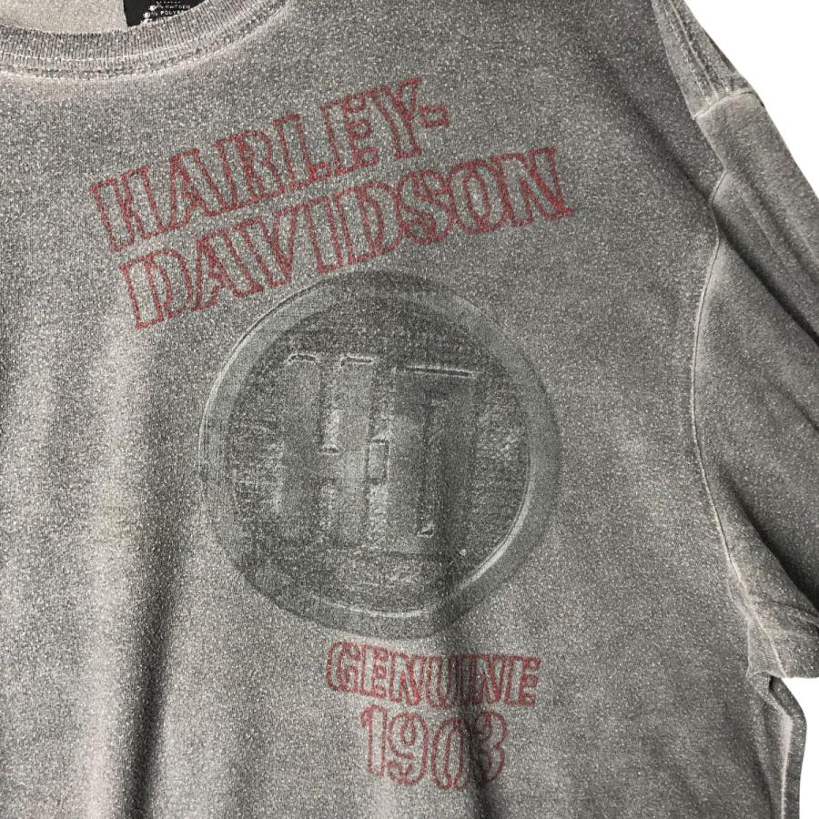 古着 ハーレーダビッドソン Harley-Davidson ロングTシャツ ロン