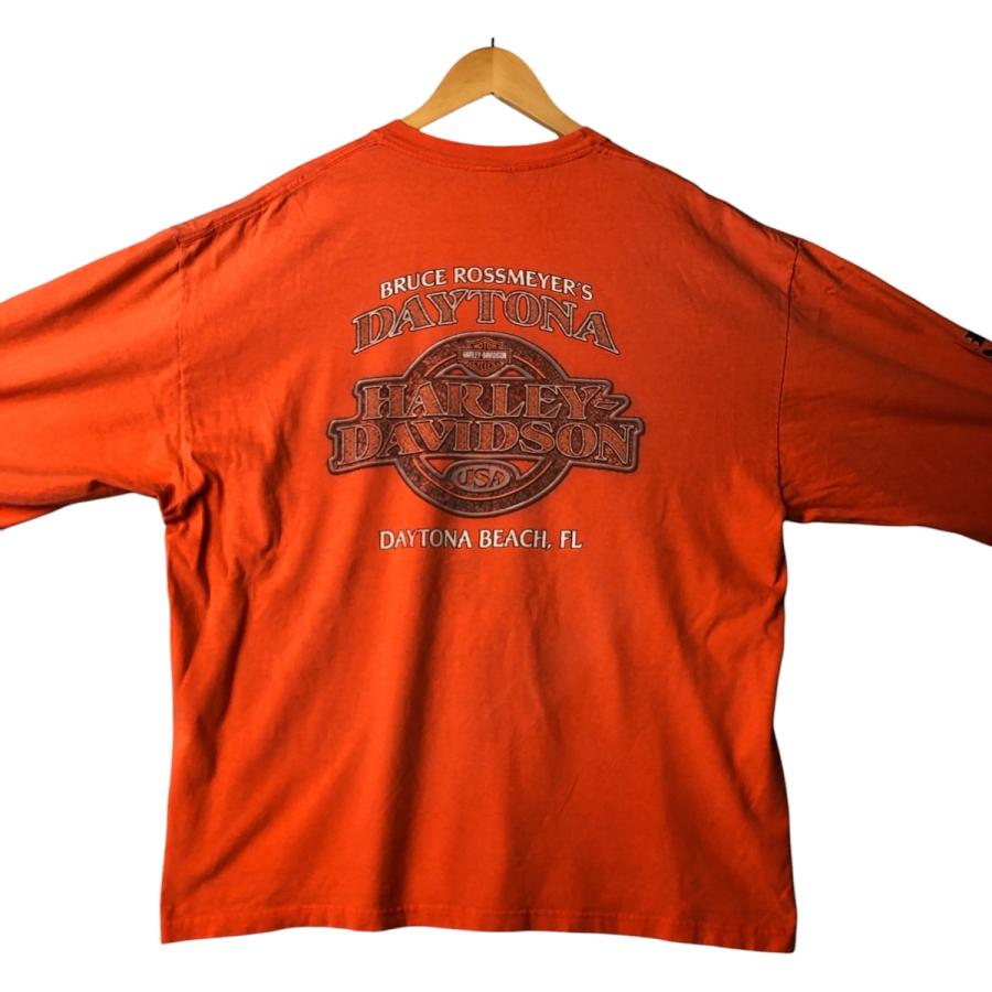 古着 00年代 ハーレーダビッドソン Harley-Davidson ロングTシャツ