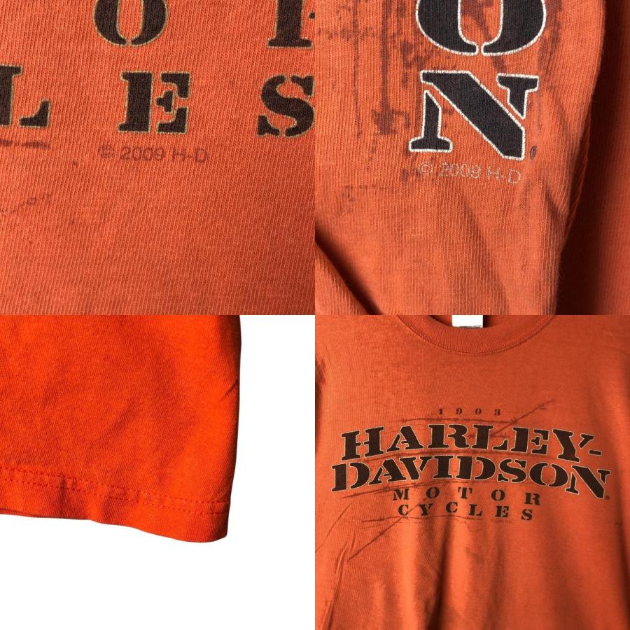 古着 00年代 ハーレーダビッドソン Harley-Davidson ロングTシャツ