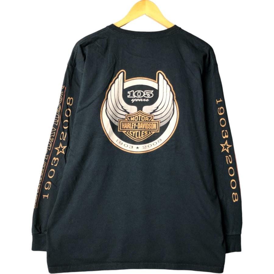 古着 ハーレーダビッドソン Harley-Davidson ロングTシャツ ロンT USA