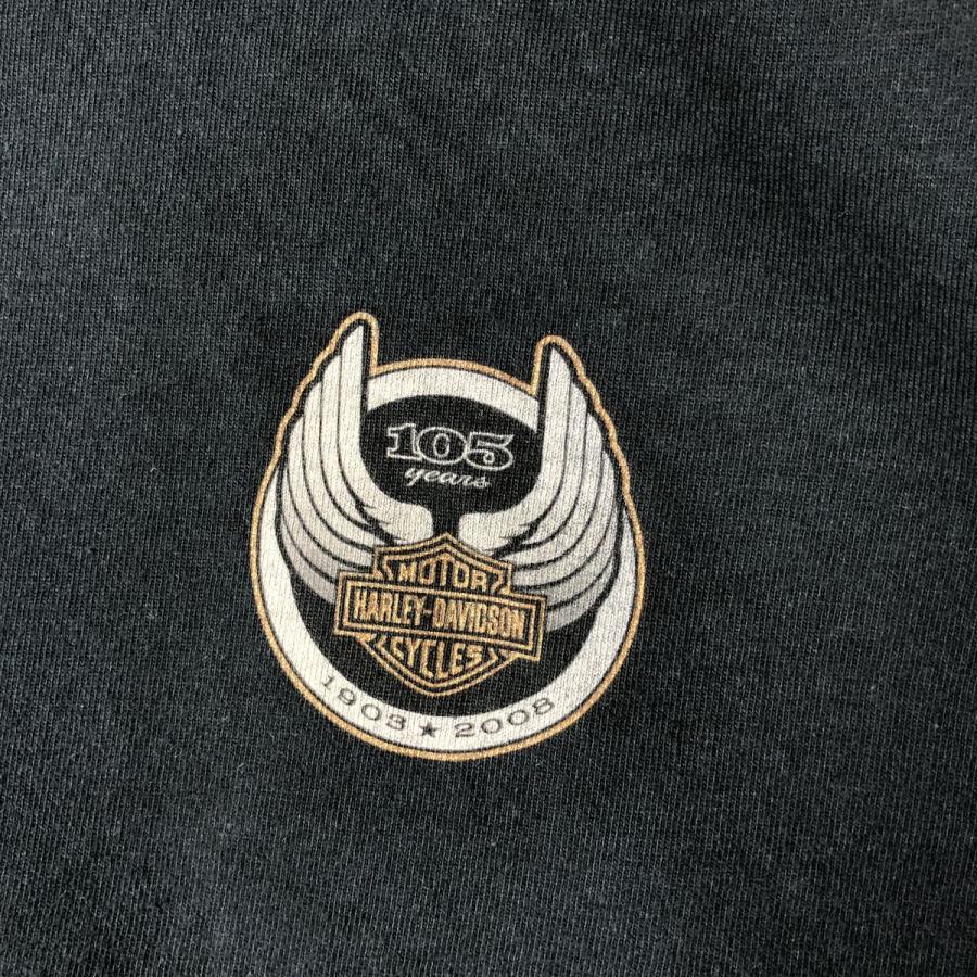 古着 ハーレーダビッドソン Harley-Davidson ロングTシャツ ロン