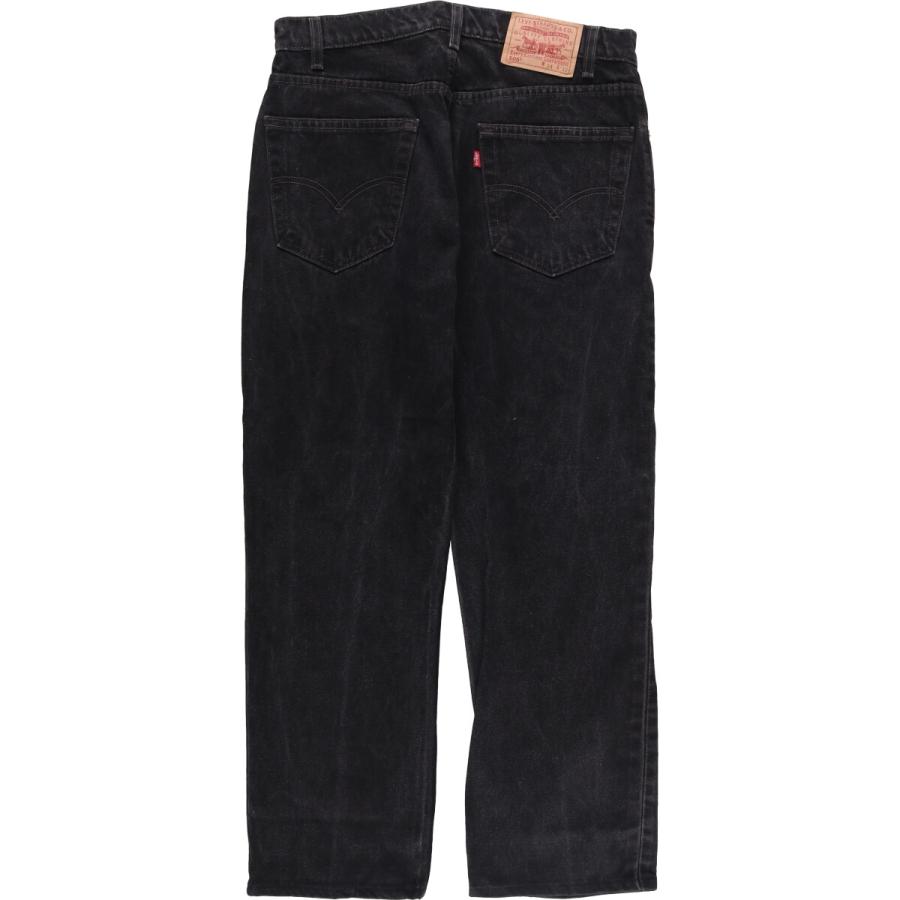 古着 90年代 リーバイス Levi's 505-0260 ブラックデニム テーパードデニムパンツ メンズw33相当 ヴィンテージ /eaa570477 Levi's（リーバイス） 古着 90年代 Levi's 505-0260 ブラックデニム