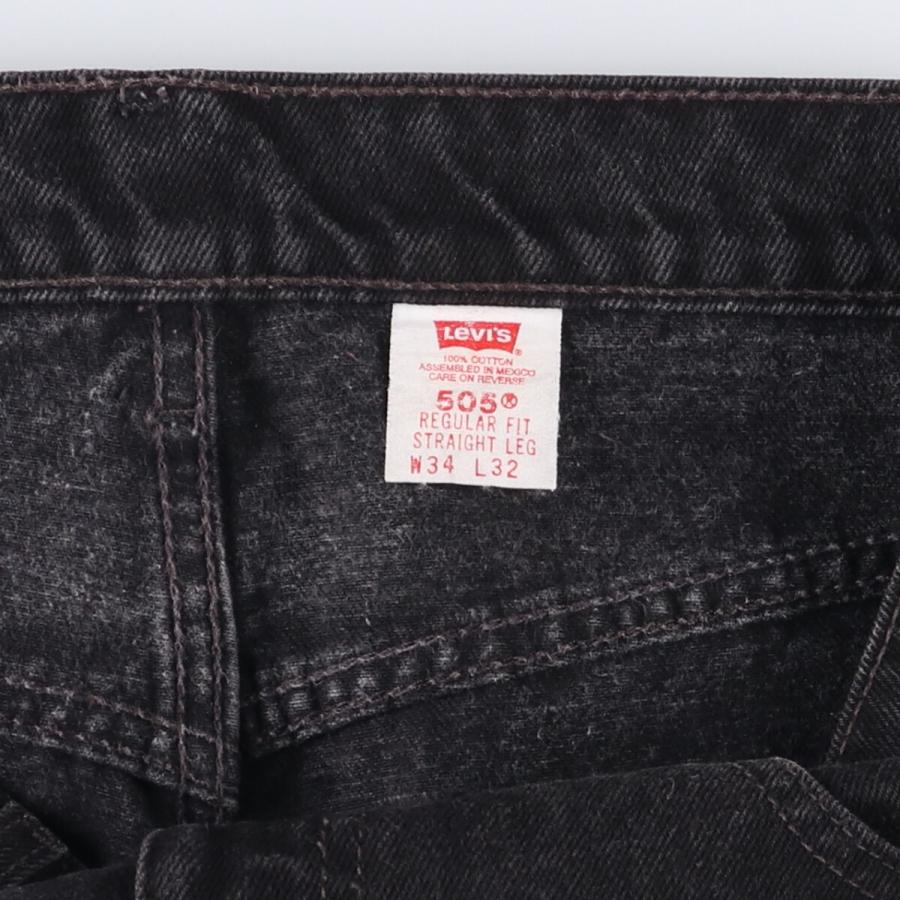 Levi's（リーバイス） 古着 90年代 Levi's 505-0260 ブラックデニム