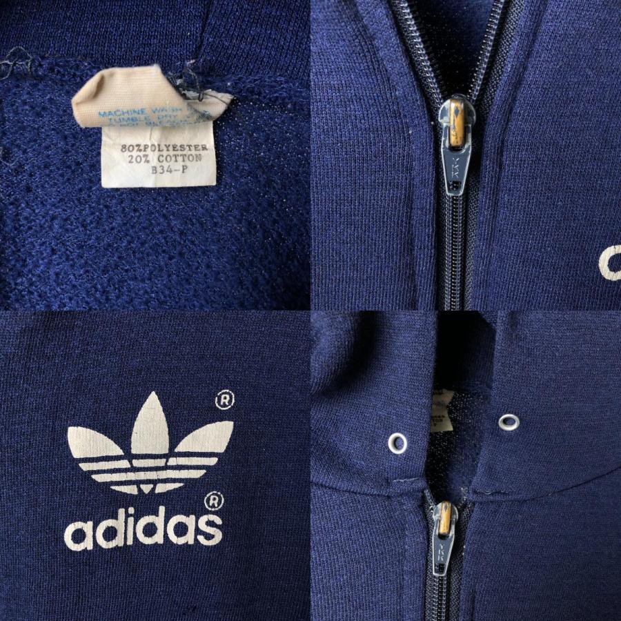 adidas（アディダス） 古着 80年代 ジャージパーカー トラック