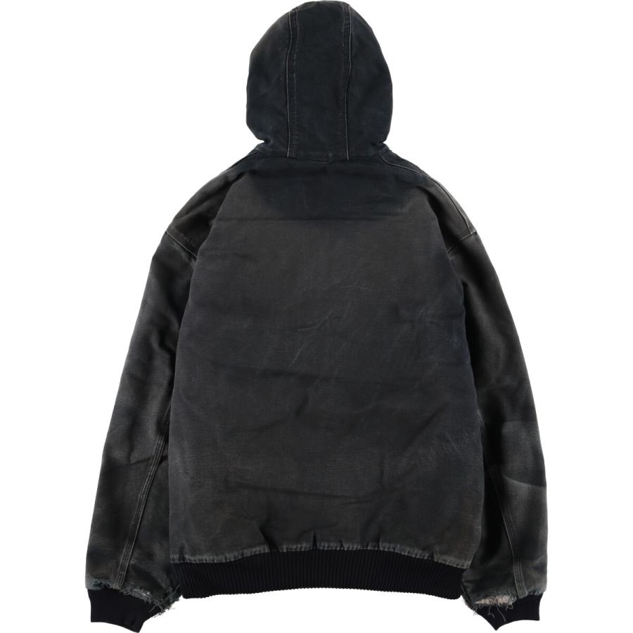 カーハート アクティブジャケット(ブラック/ＸＬ) 00's Carhartt Active Jacket Fade BLACK SIZE XL 00年代