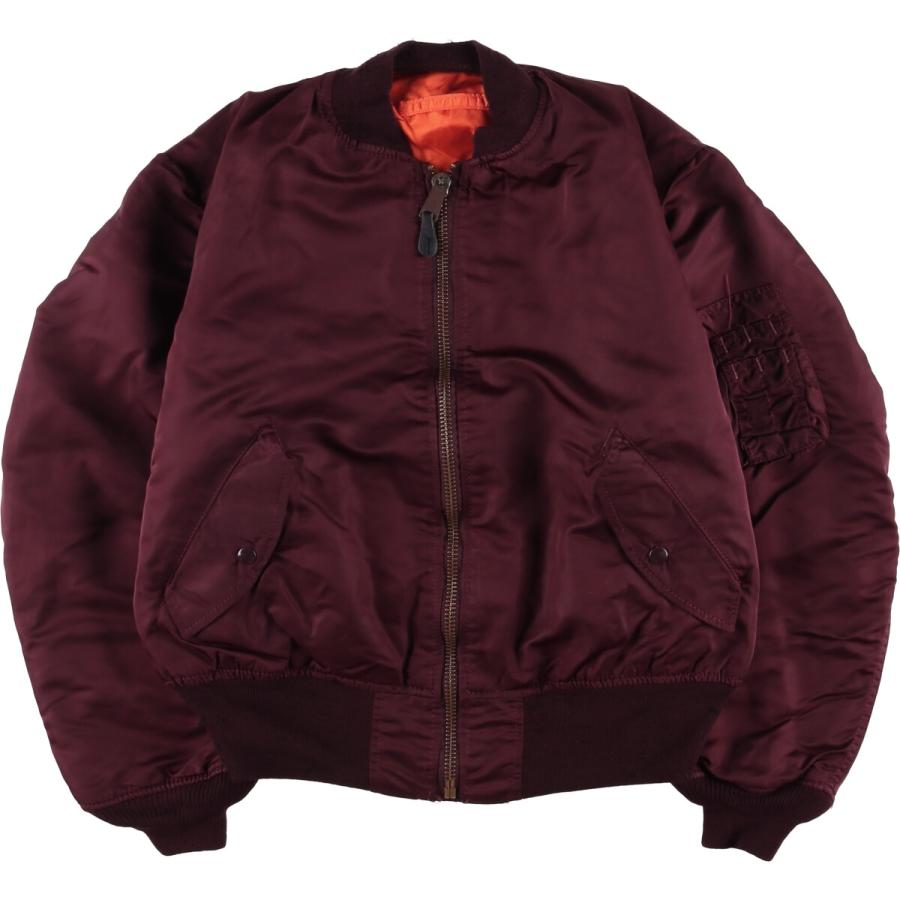 古着 80~90年代 民間品 アルファ ALPHA MA-1タイプ 中綿入り