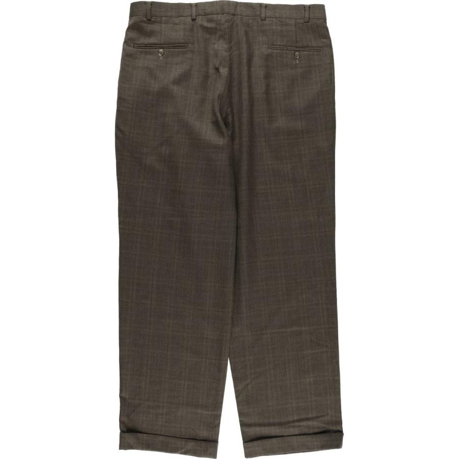 定価47,300円　ラルフローレン　ウール　スラックス　メンズ 30 古着 ラルフローレン Ralph Lauren RALPH グレンチェック 千鳥格
