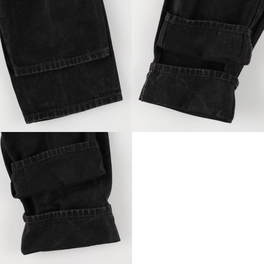 Levi's 古着 リーバイス 550 ブラックデニム テーパードデニム