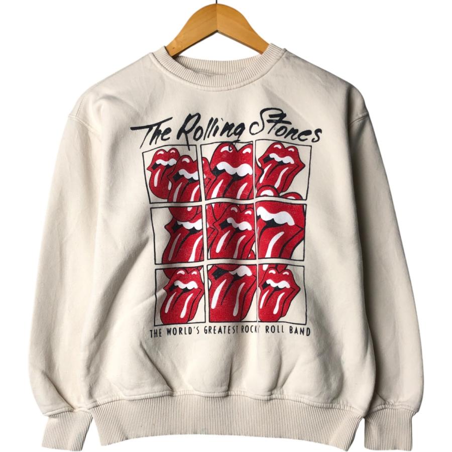 The Rolling Stones ローリング・ストーンズ バンドトレーナー 古着 THE ROLLING STONES ザローリングストーンズ バンド スウェット