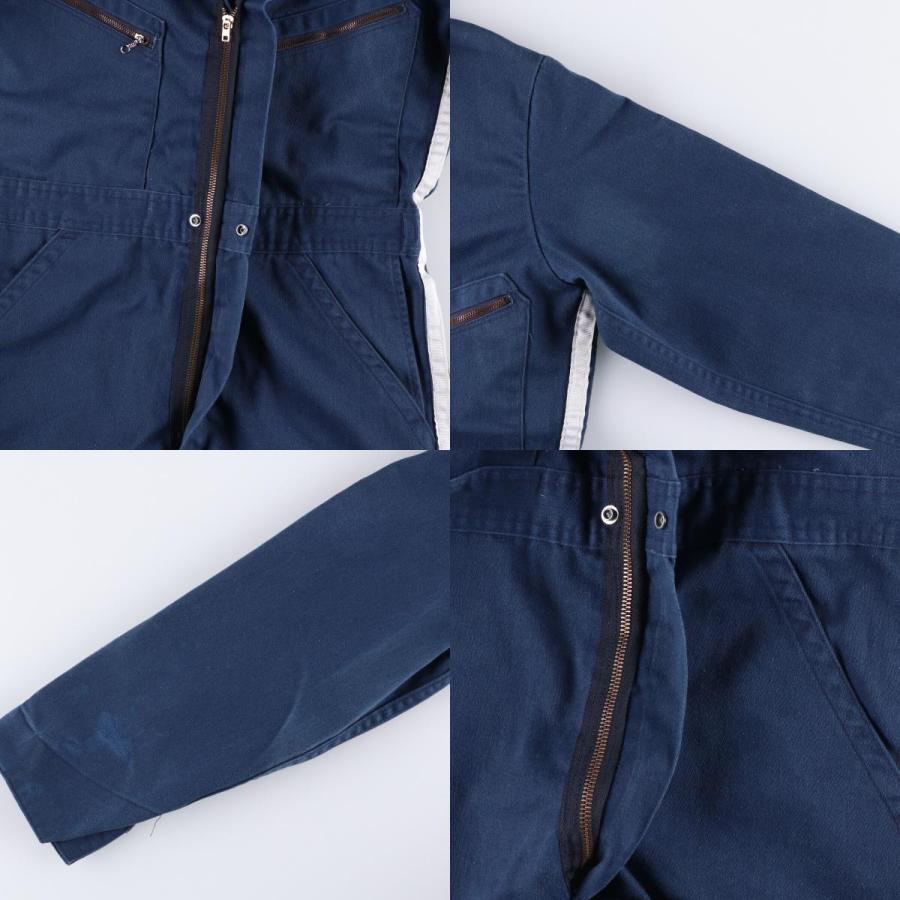 古着 80~90年代 ディッキーズ Dickies 長袖 オールインワン つなぎ メンズM相当 ヴィンテージ/eaa570710 Dickies（ディッキーズ） 古着 80~90年代 長袖 オールインワン つなぎ