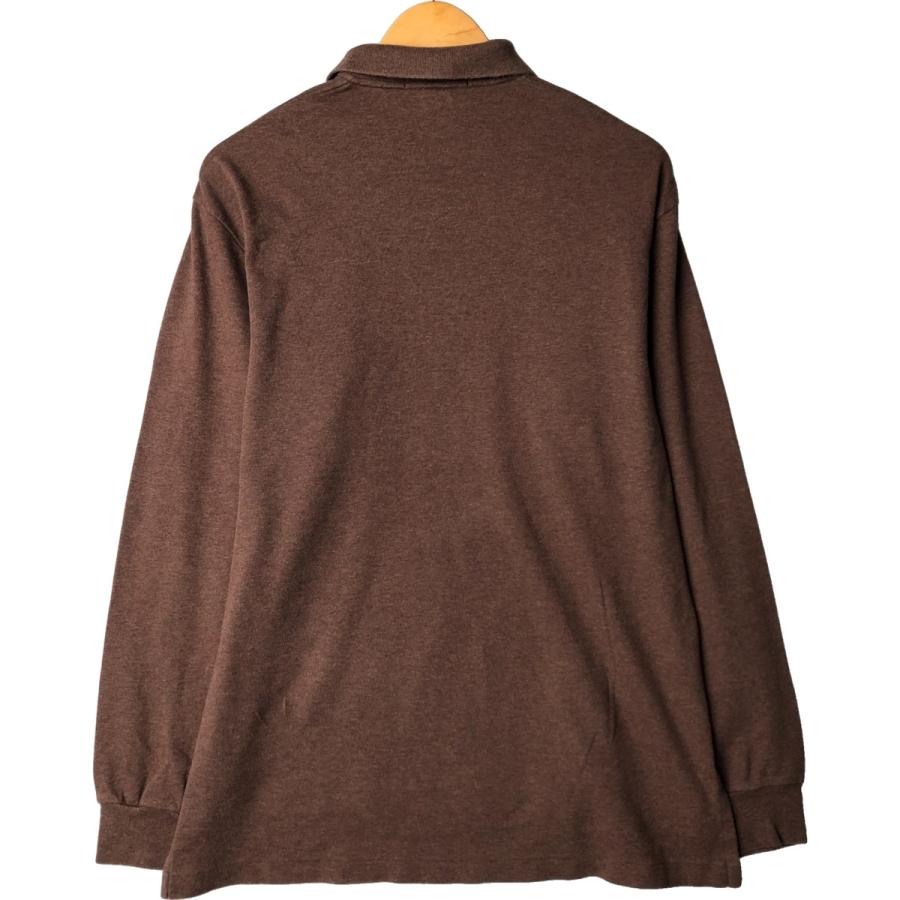 古着 ラルフローレン Ralph Lauren POLO by 長袖ニットポロシャツ