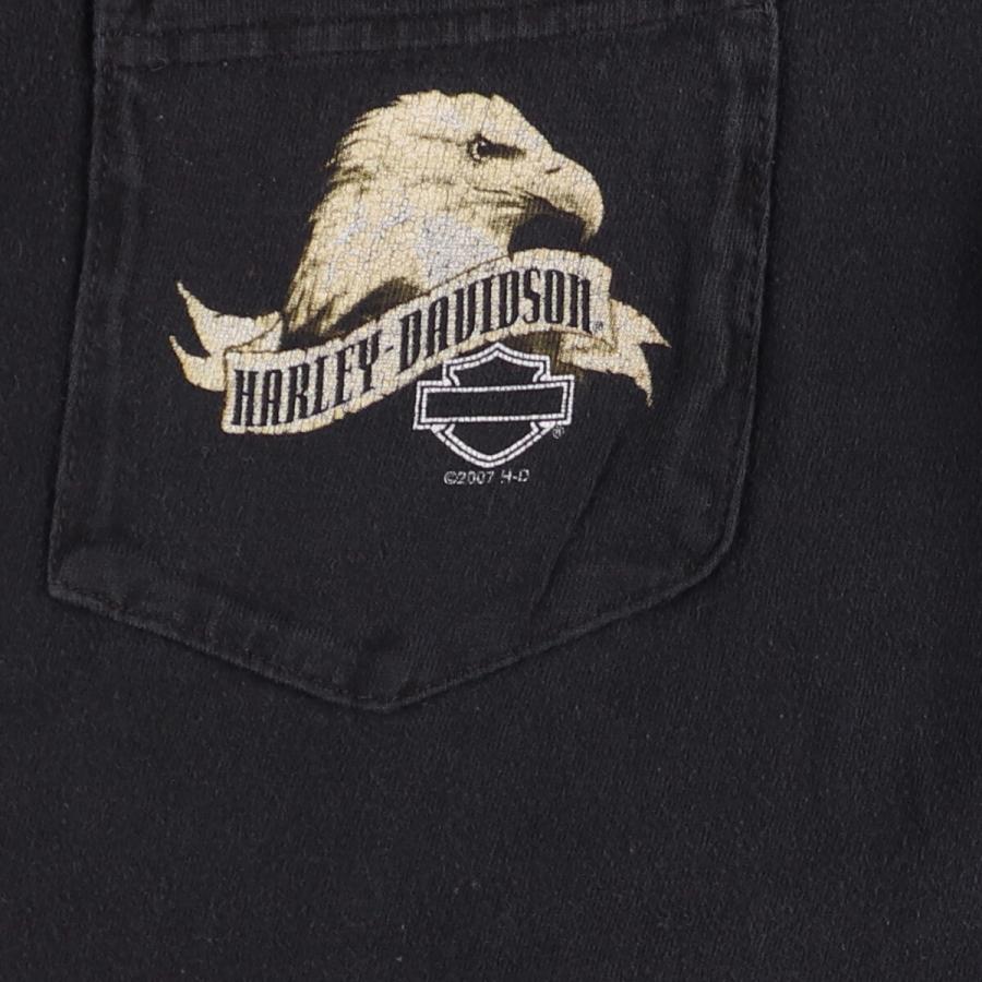 古着 00年代 ハーレーダビッドソン Harley-Davidson 鷲柄