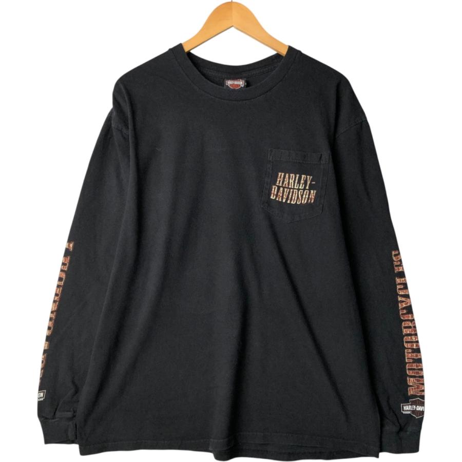 希少美品！！【HARLEY-DAVIDSON ハーレーダビッドソン】ロンT XL 古着 ハーレーダビッドソン Harley-Davidson ロングTシャツ ロン