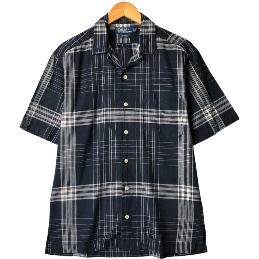 古着 ラルフローレン POLO by Ralph Lauren CALDWELL チェック柄 半袖